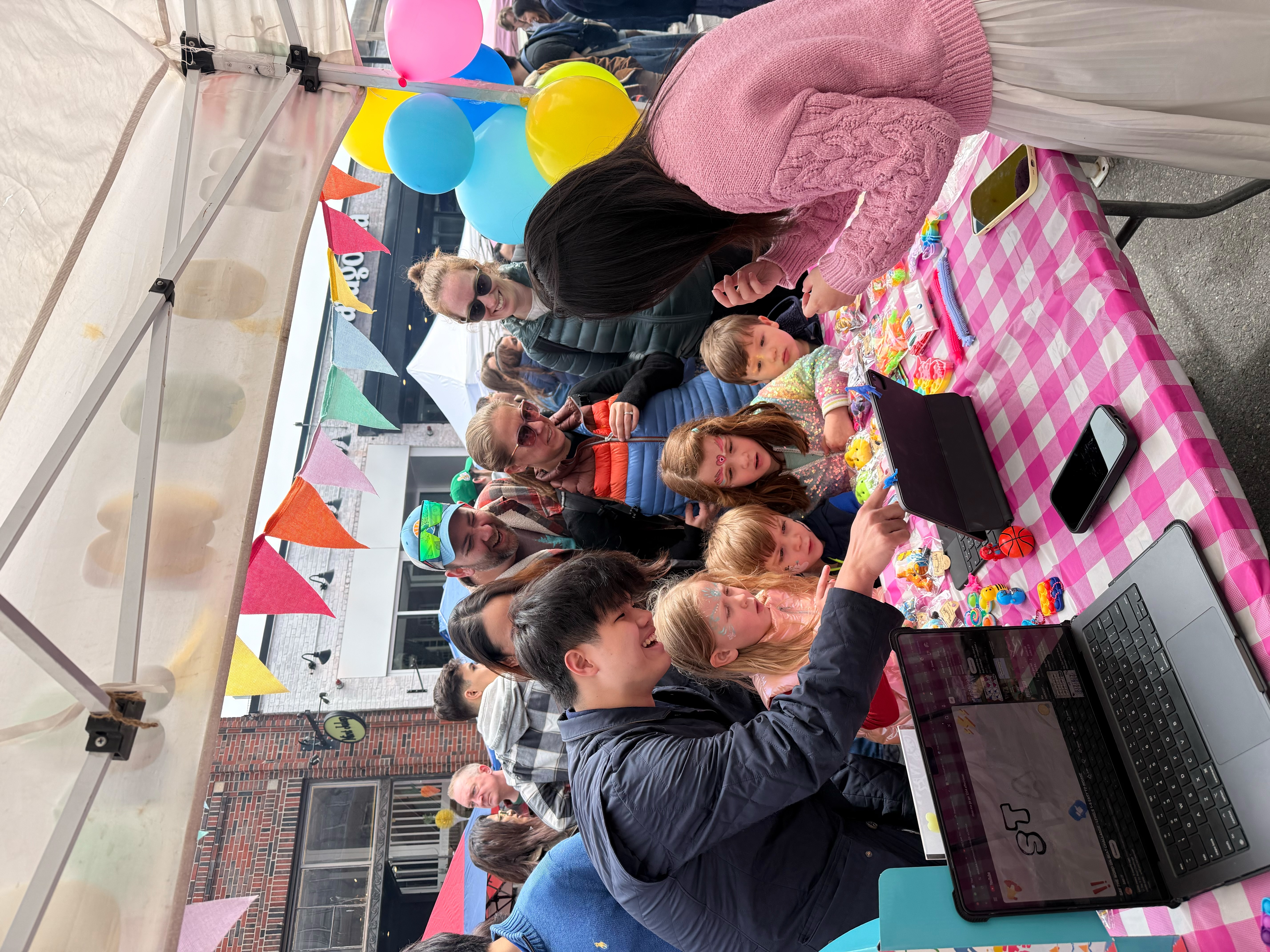 Harvard Square Thai Market outdoor booth